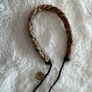 Pura Vida Braided Pride Rainbow Bracelet